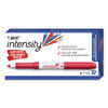 BICGDE11RD - Intensity Low Odor Fine Point Dry Erase Marker, Fine Bullet Tip, Red, Dozen