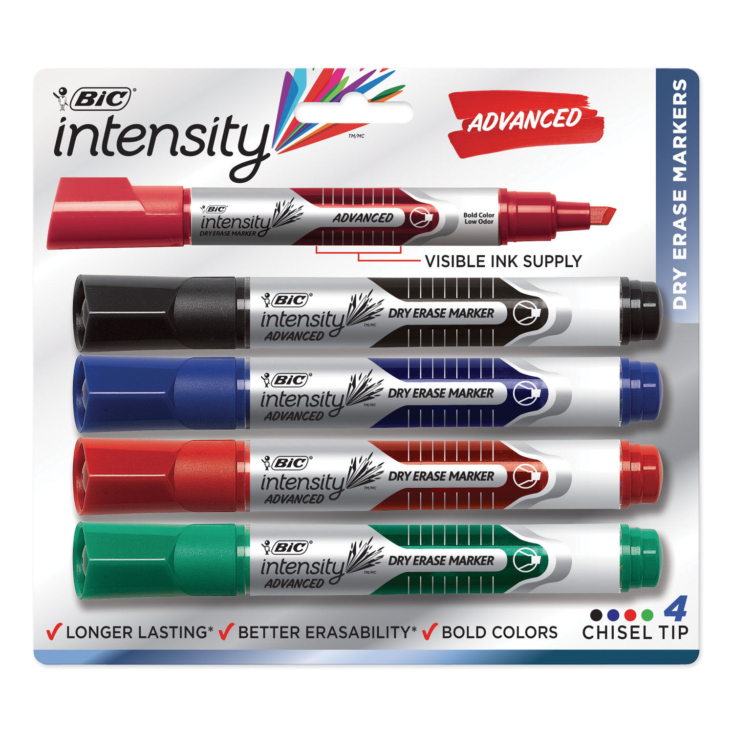 BIC Intensity Permanent Marker, Fine Point, Earth Tones, Single Marker