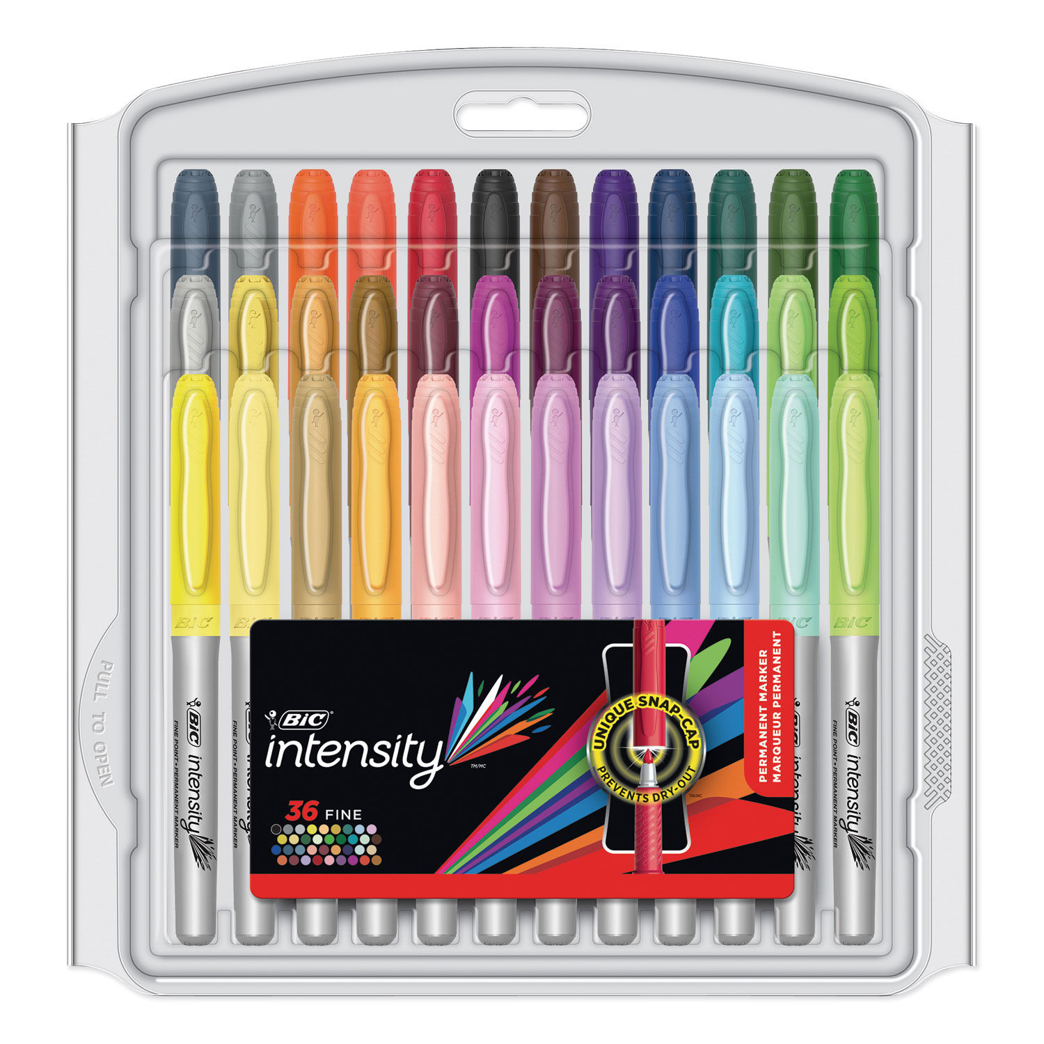 Intensity Fine Tip Permanent Marker Value Pack by BIC® BICGXPMP361ASST |  