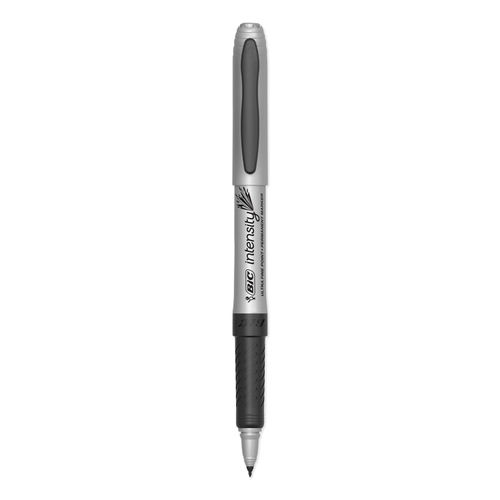 Bic GPMU11BK Marking Tuxedo Black Ultra-Fine Tip Permanent Marker - 12/Pack