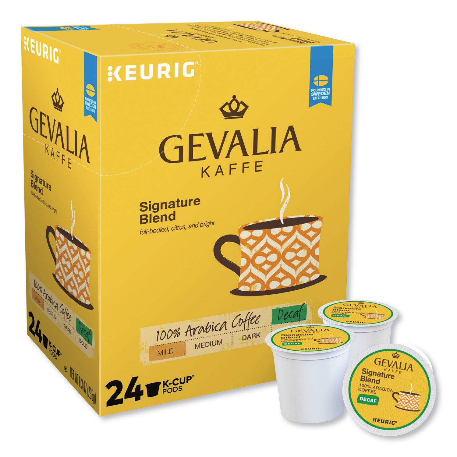 Kaffee Signature Blend KCups by Gevalia® GMT5305