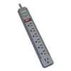 KMW38217 - Guardian Premium Surge Protector, 7 AC Outlets, 6 ft Cord, 540 J, Gray