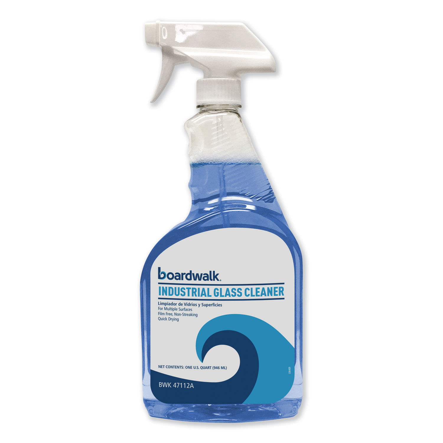 Industrial Strength Glass Cleaner with Ammonia by Boardwalk