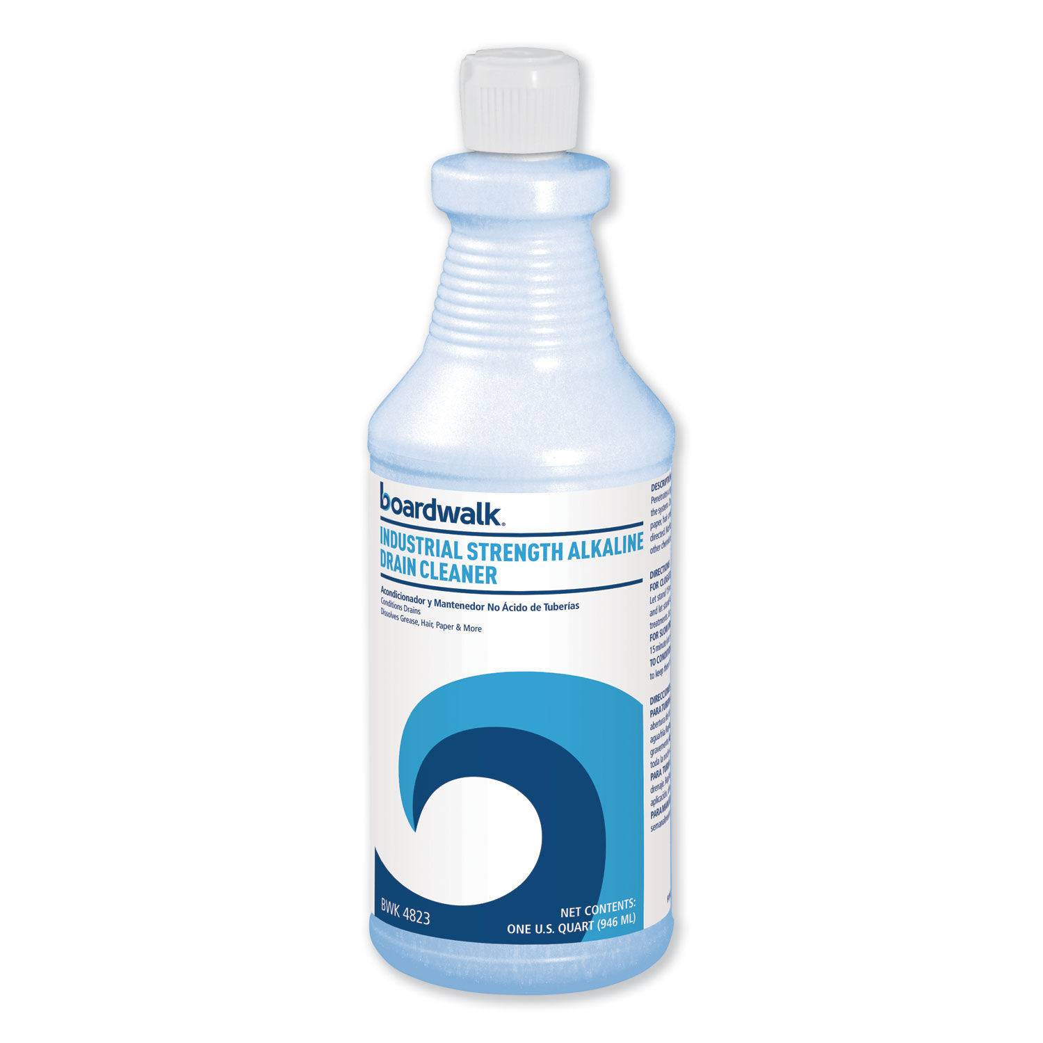 Industrial Strength Alkaline Drain Cleaner by Boardwalk® BWK4823
