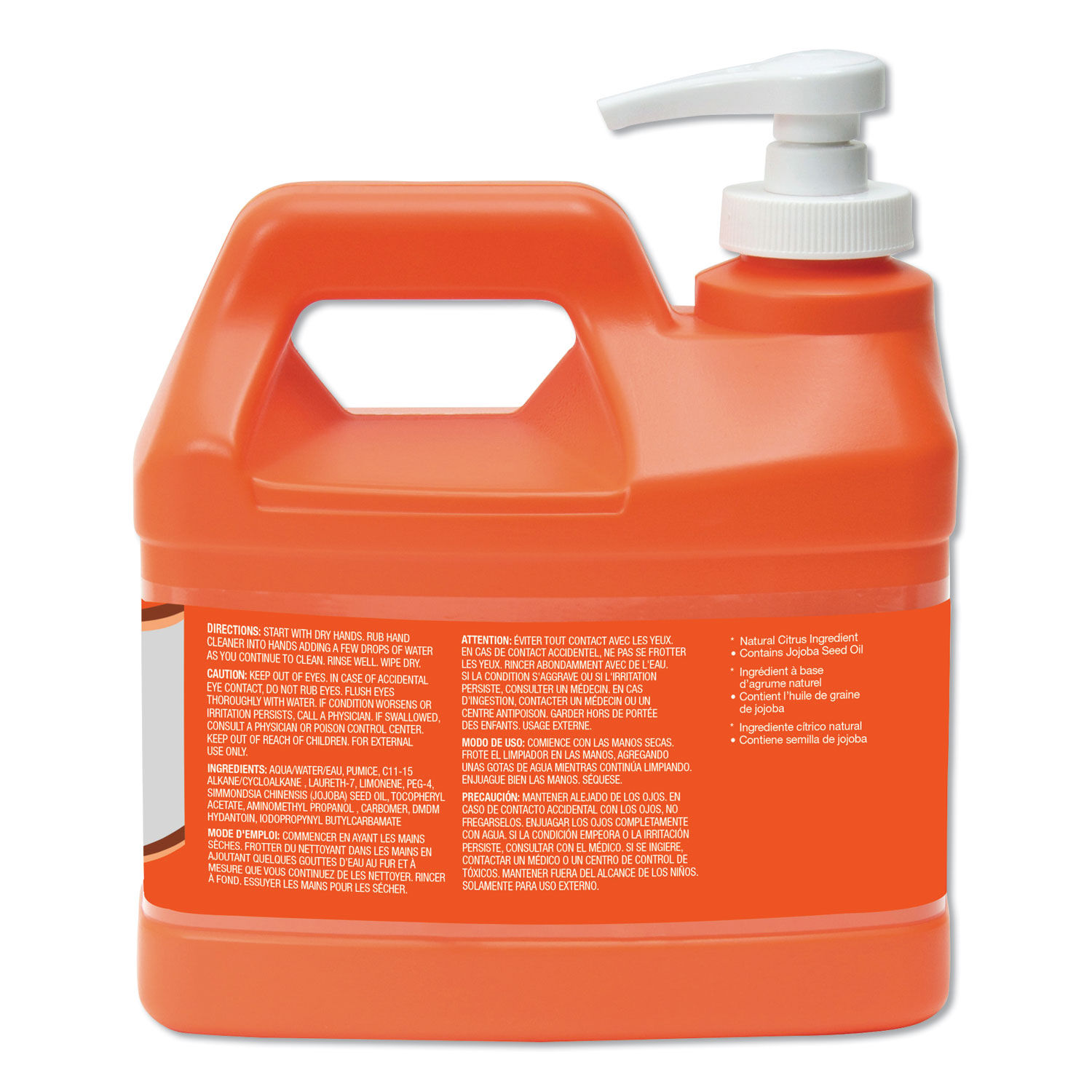 NATURAL ORANGE Pumice Hand Cleaner by GOJO® GOJ095804