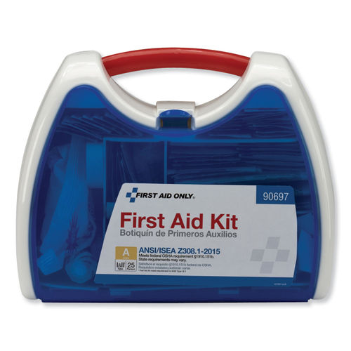 25 Person Bulk Fabric First Aid Kit, ANSI Compliant