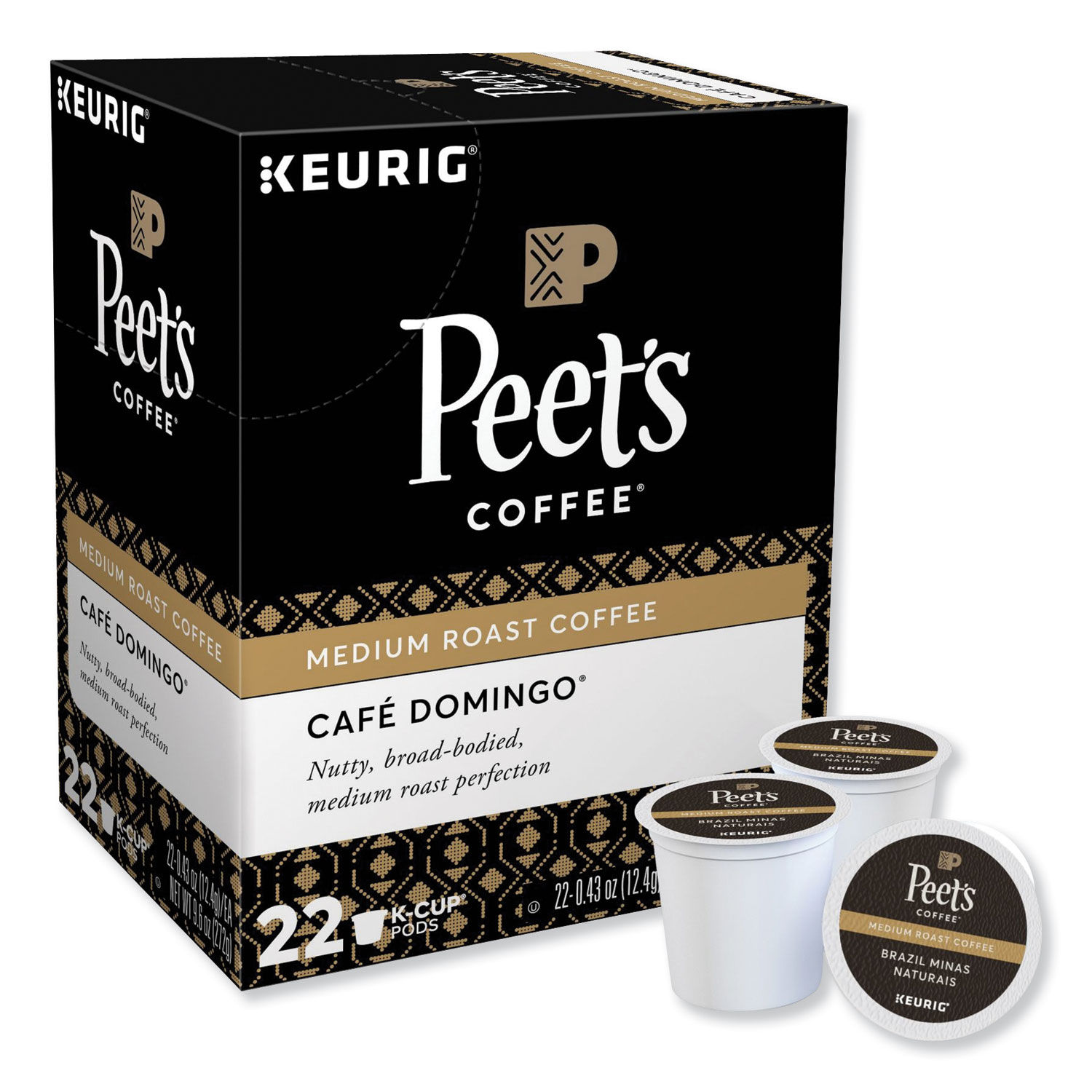 Cafe Domingo KCups by Peet's Coffee & Tea® GMT6543