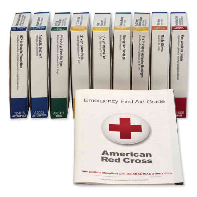 ANSI Compliant 10 Person First Aid Kit Refill, 65 Pieces ANSI Compliant 10 Person First Aid Kit Refill, 65 Pieces
