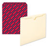 SMD75500 - Manila File Jackets, 2-Ply Straight Tab, Letter Size, Manila, 100/Box