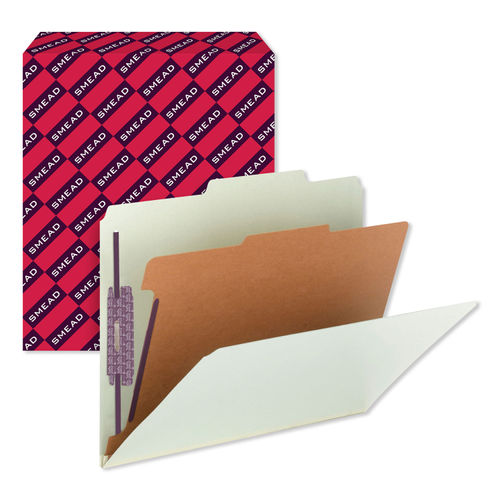 Smead Card Stock Heavy Duty Classification Folders, 2 Expansion