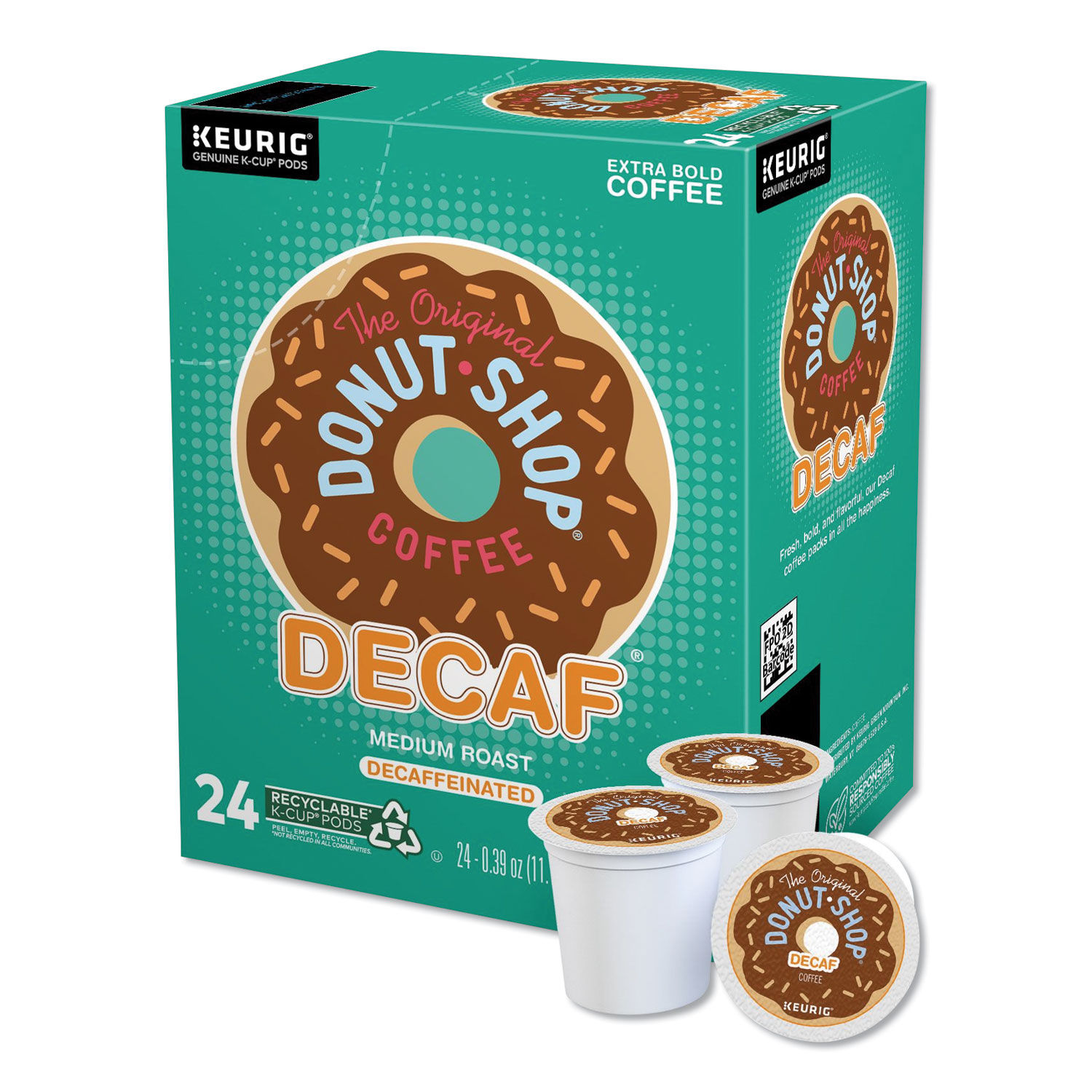 Donut Shop Decaf Coffee K-Cups by The 