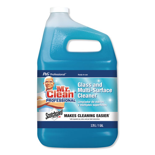Glass And Multi Surface Cleaner With Scotchgard Protector By Mr Clean Professional Pgc81633ea Ontimesupplies Com