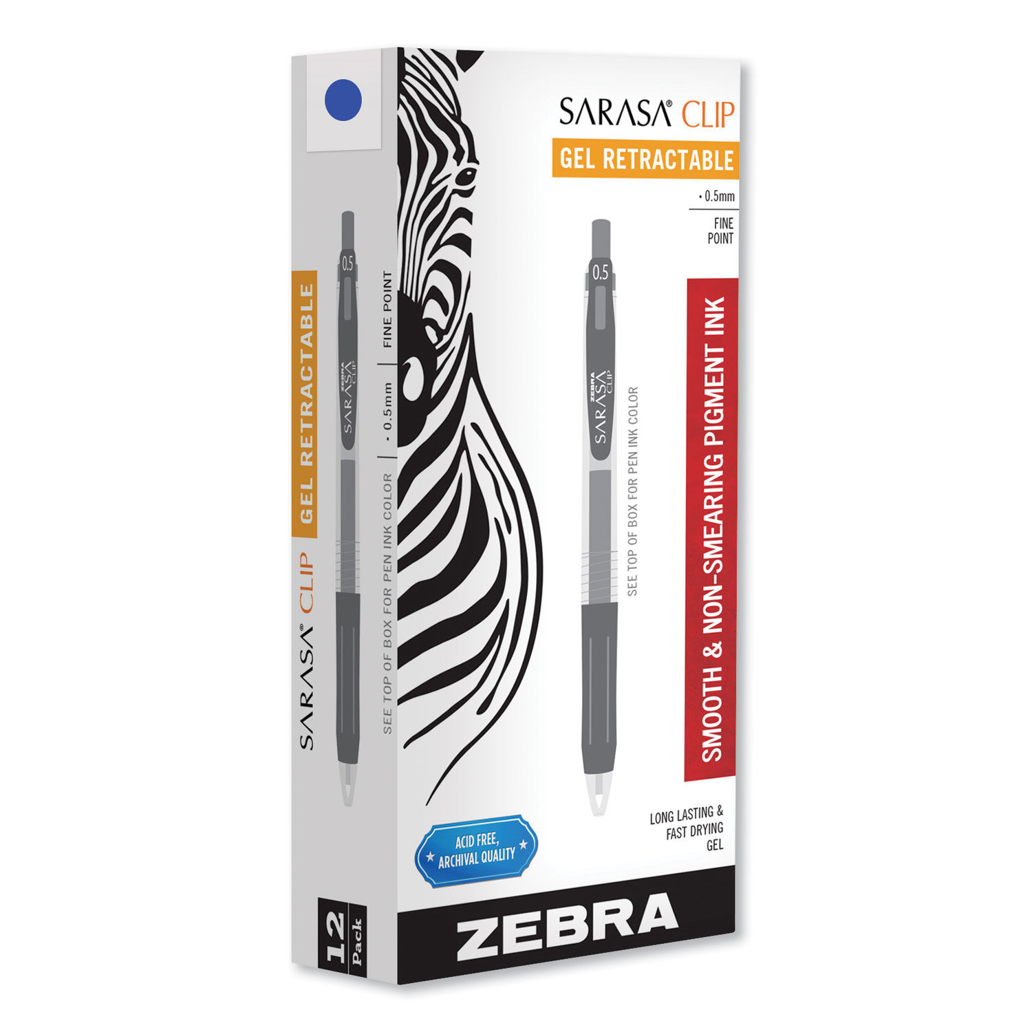 Zebra Sarasa Speedy Gel Pen 0.5 mm - Black