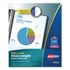 AVE74400 - Top-Load Poly Sheet Protectors, Heavy, Letter, Diamond Clear, 200/Box