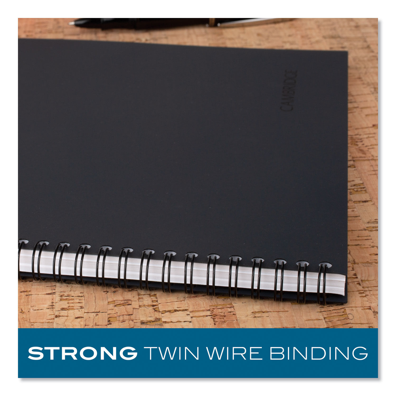 Wirebound Guided QuickNotes Notebook by Cambridge® MEA06066