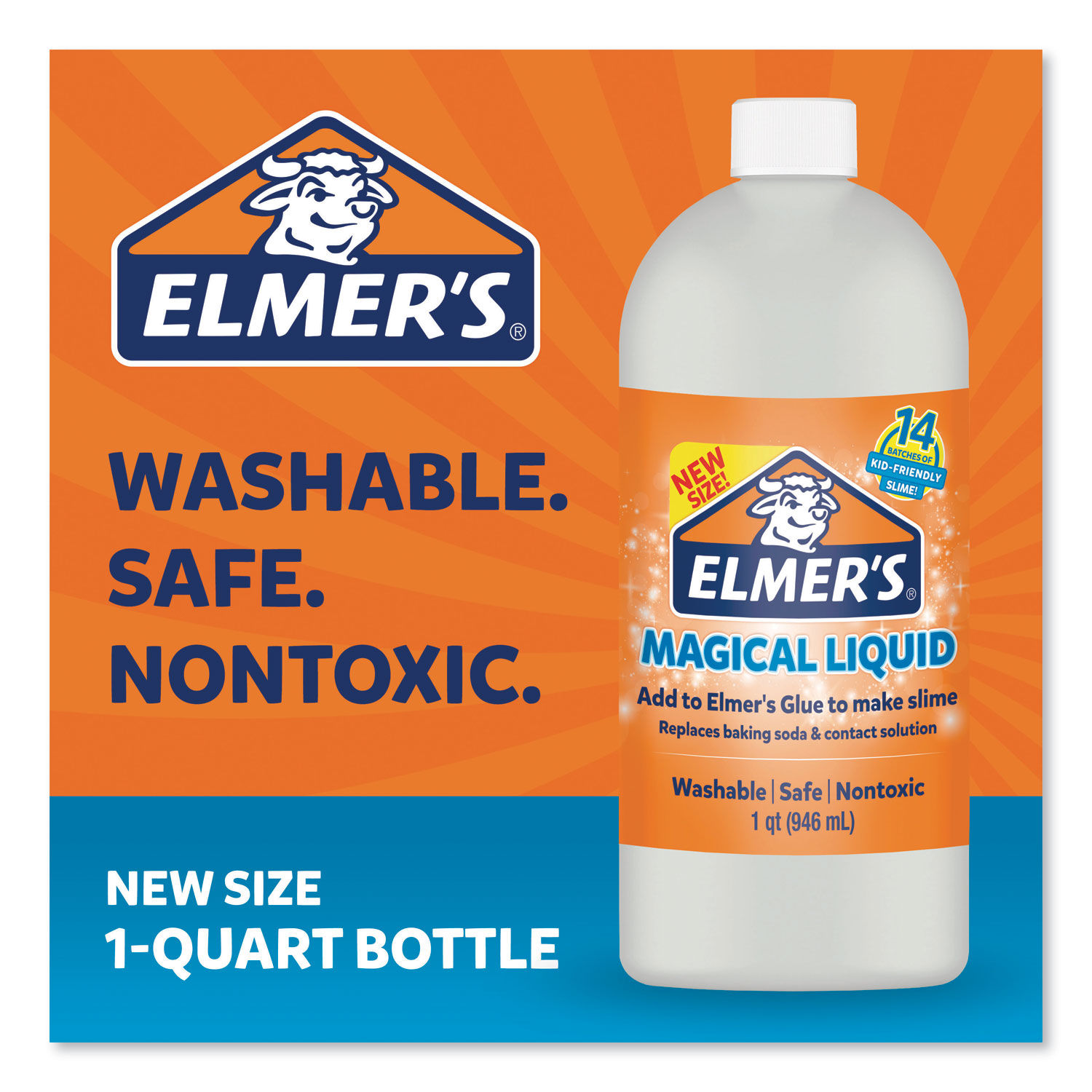 Elmer's Magical Liquid Slime Activator-32oz