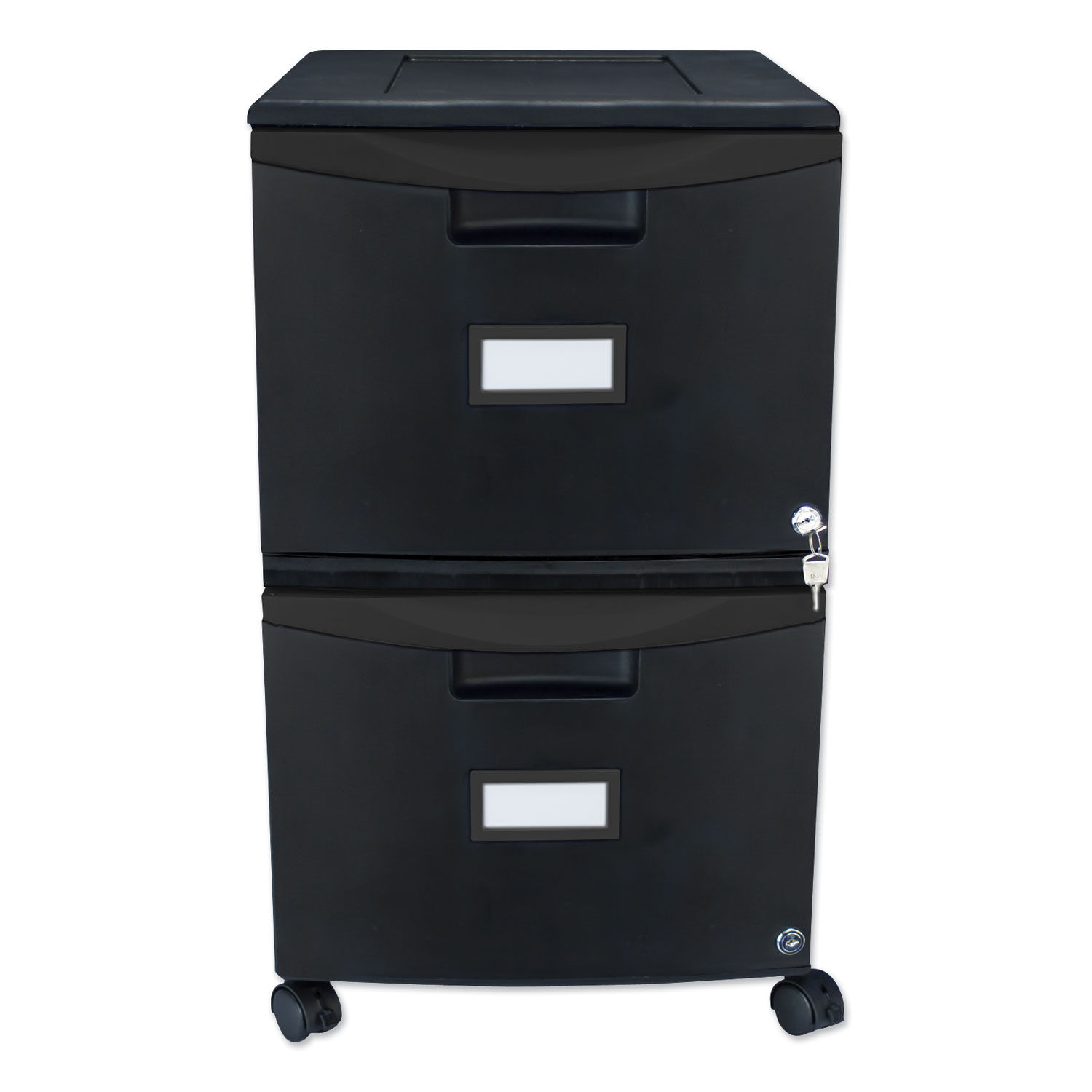 Two Drawer Mobile Filing Cabinet By Storex Stx61312b01c