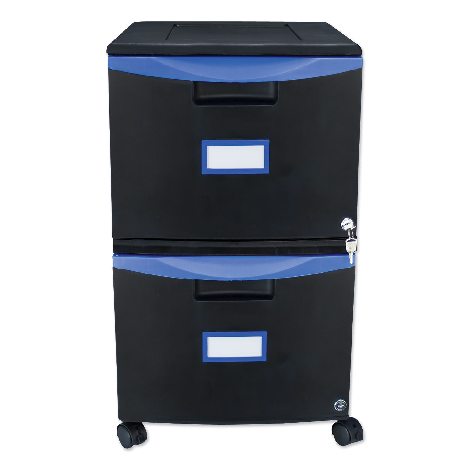 Two-Drawer Mobile Filing Cabinet By Storex Stx61314U01C | Ontimesupplies.Com