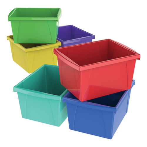 Small Cubby Bin Plastic Storage Container Multi Purpose Storage