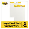 MMM559 - Vertical-Orientation Self-Stick Easel Pads, Unruled, 25 x 30, White, 30 Sheets, 2/Carton