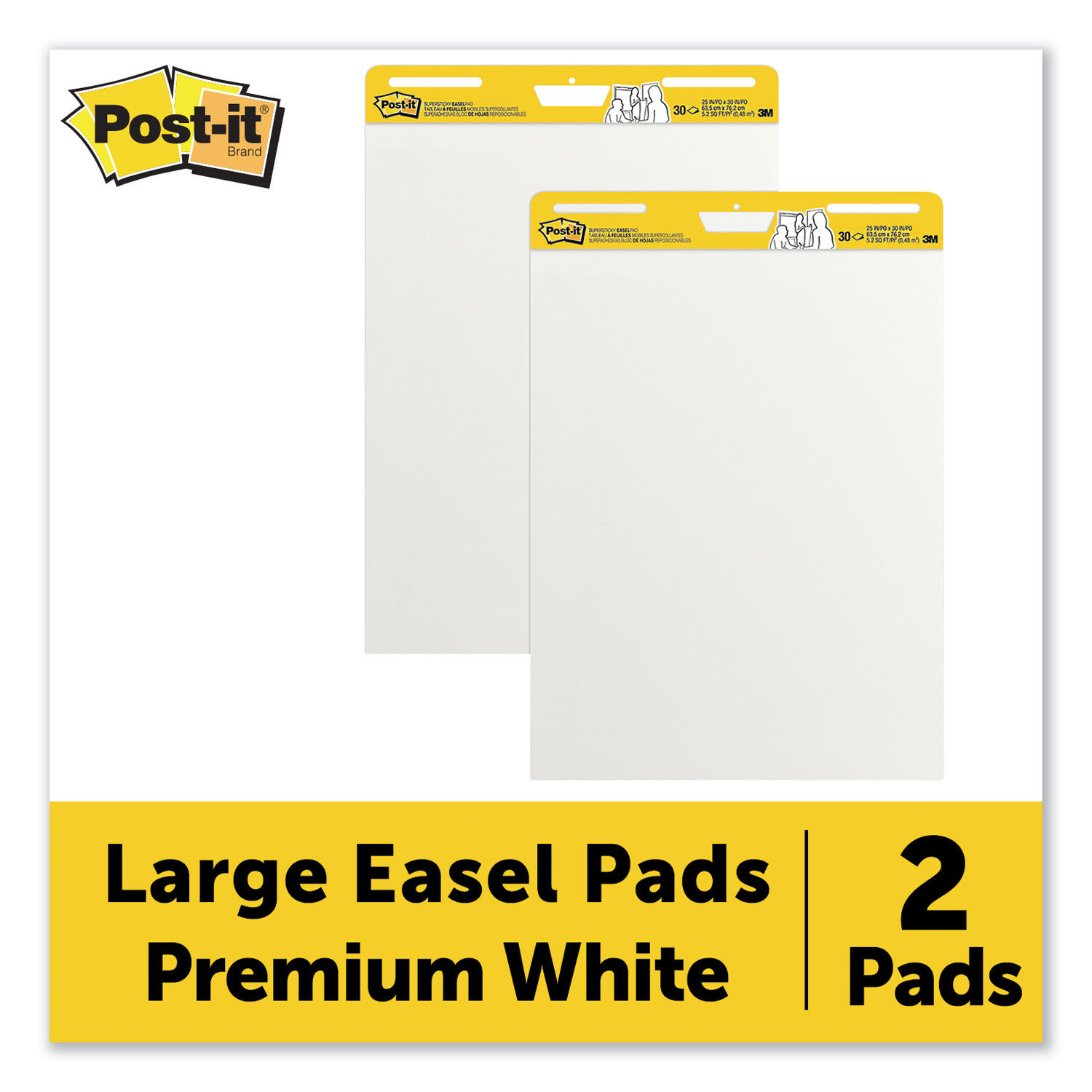 Vertical-Orientation Self-Stick Easel Pads by Post-it® Easel Pads