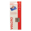 VEK91302 - Sticky-Back Fasteners, Removable Adhesive, 0.63" dia, Clear, 75/Pack