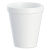 DCC8J8 - Foam Drink Cups, 8 oz, White, 25/Bag, 40 Bags/Carton