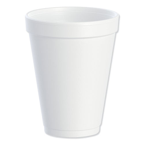 Comfy Package Clear Plastic Cups 12 Oz Disposable Coffee Cups with Lids,  50-Pack 