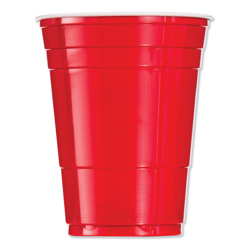 Pink Party Cups, 16 Oz, Plastic Disposable Bulk Party Decorations