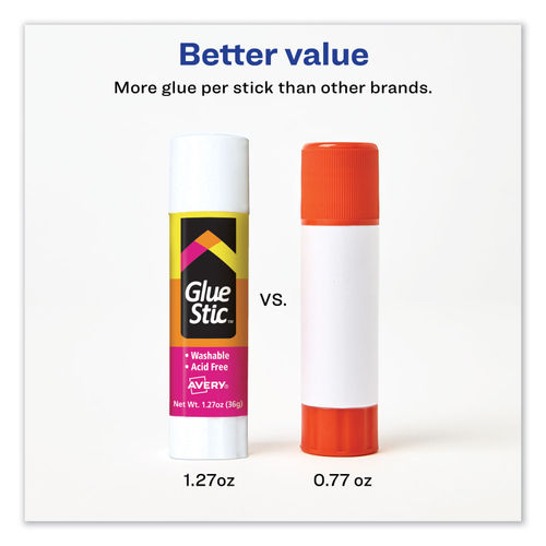 Elmer's Glue Stick clear 0.77 oz dozen - The School Box Inc