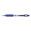 ZEB22420 - Z-Grip MAX Ballpoint Pen, Retractable, Medium 1 mm, Blue Ink, Silver/Blue Barrel, 12/Pack