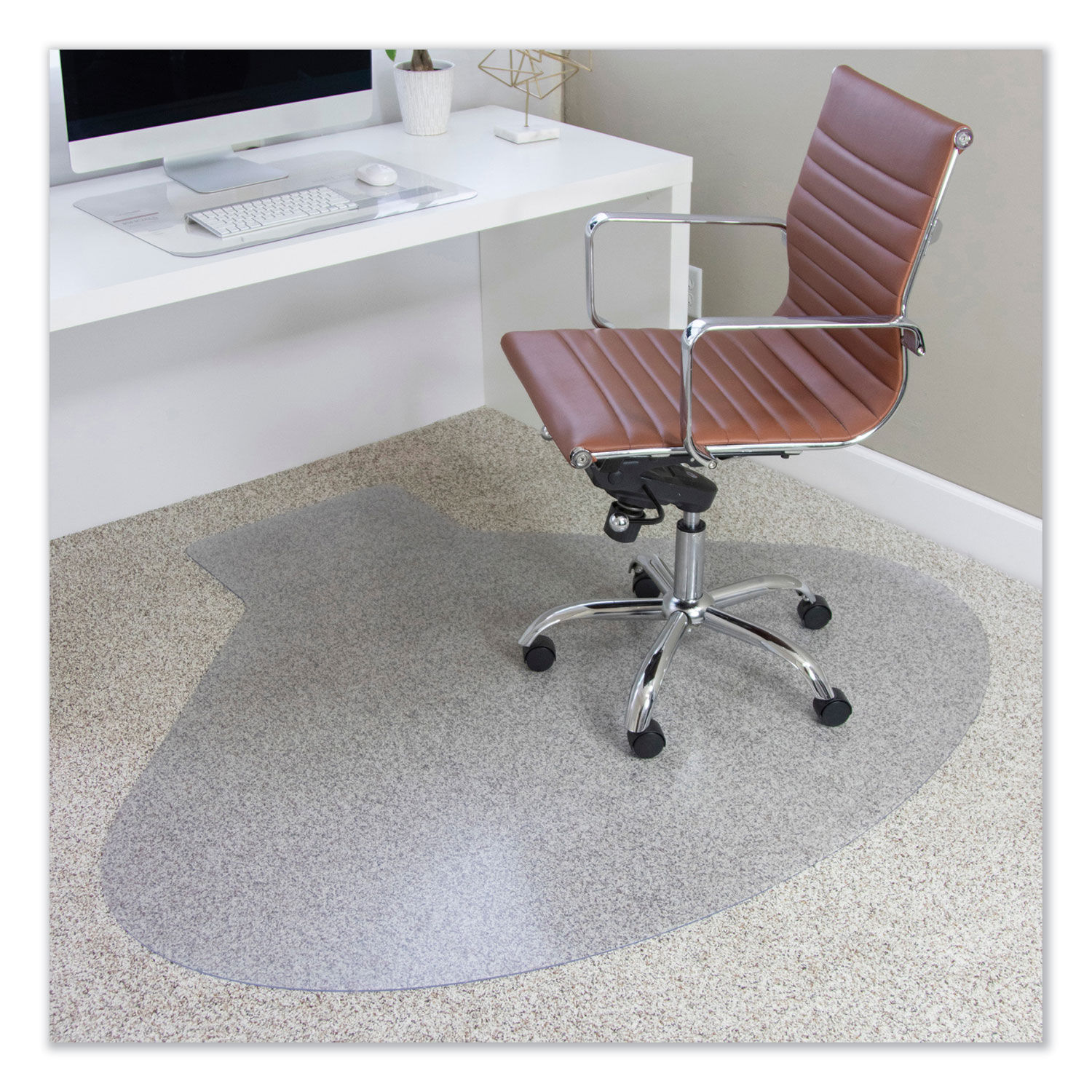 EverLife Chair Mats for Medium Pile Carpet by ES Robbins® ESR122775 |  OnTimeSupplies.com