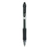 ZEB46810 - Sarasa Dry Gel X20 Gel Pen, Retractable, Medium 0.7 mm, Black Ink, Clear/Black Barrel, 12/Pack