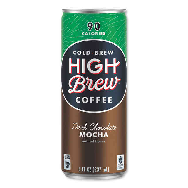Cold Brew Coffee + Protein, Dark Chocolate Mocha, 8 oz Can, 12/Pack Cold Brew Coffee + Protein, Dark Chocolate Mocha, 8 oz Can, 12/Pack