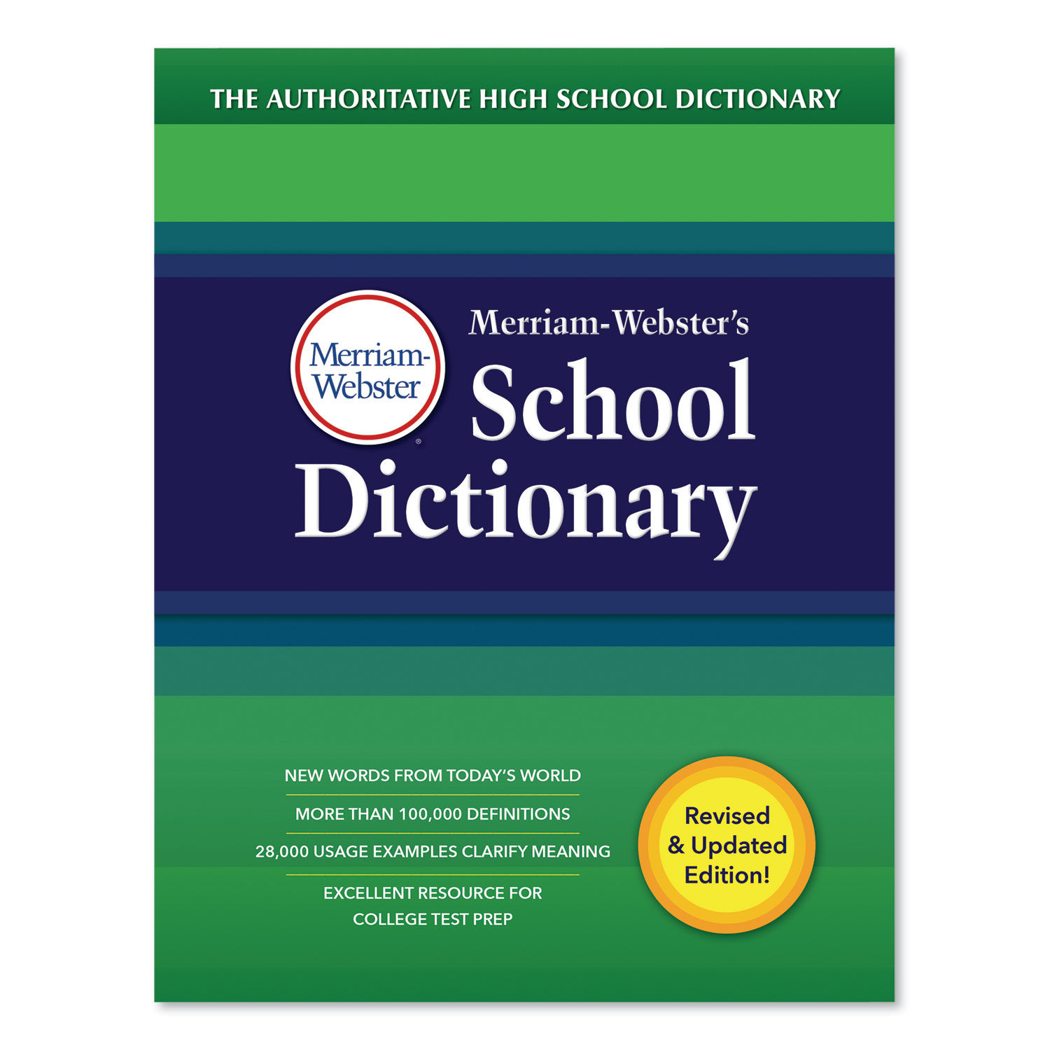 School Dictionary By Merriam Webster Mer7418 Ontimesupplies Com