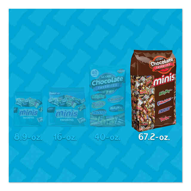 Minis Size Variety Pack by Snickers® MRS50972