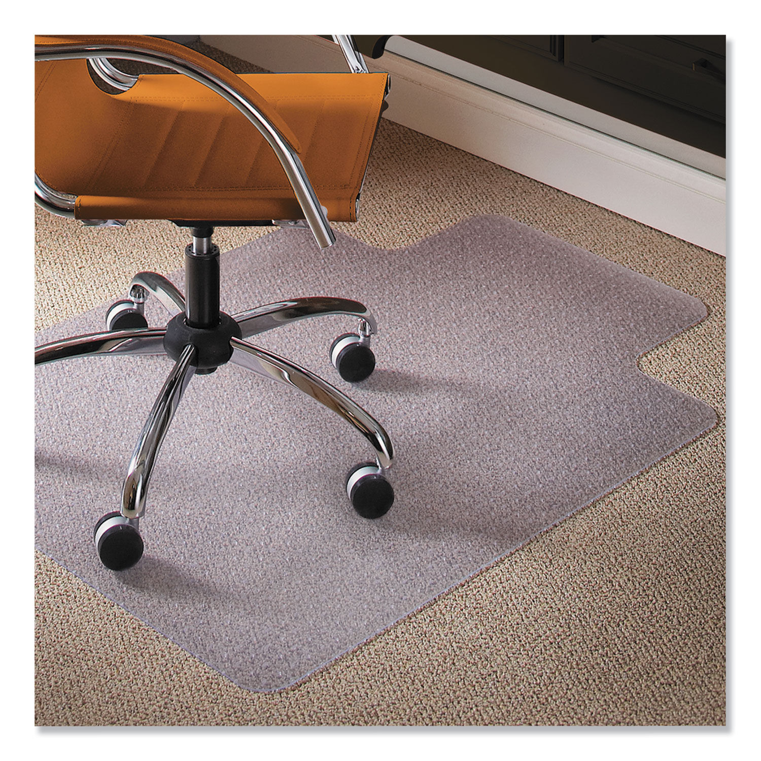 Natural Origins Chair Mat With Lip For Carpet By Es Robbins