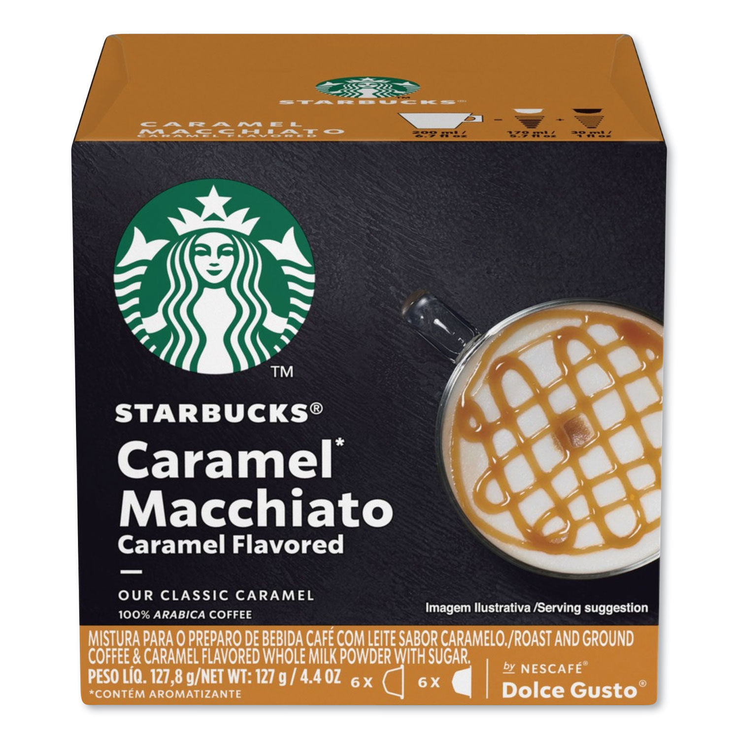 Starbucks Caramel Macchiato (Nescafé Dolce Gusto Capsules) 12 Pods –  Japanese Taste