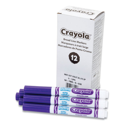 Crayola 40 Ultra-Clean Fine Line Washable Markers