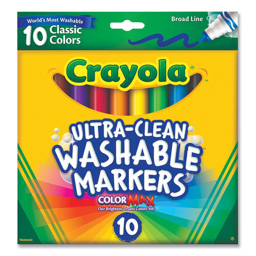 10-Pack Colors of the World Markers (Crayola)