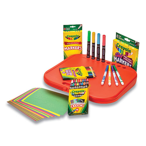 NEW Crayola Colored Pencils , Crayons, and Markers combo art set