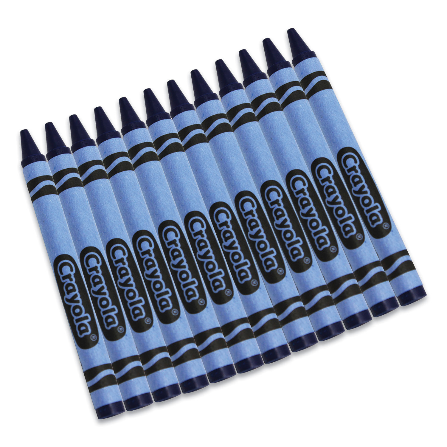 Choice Bulk Blue Crayon - 500/Box