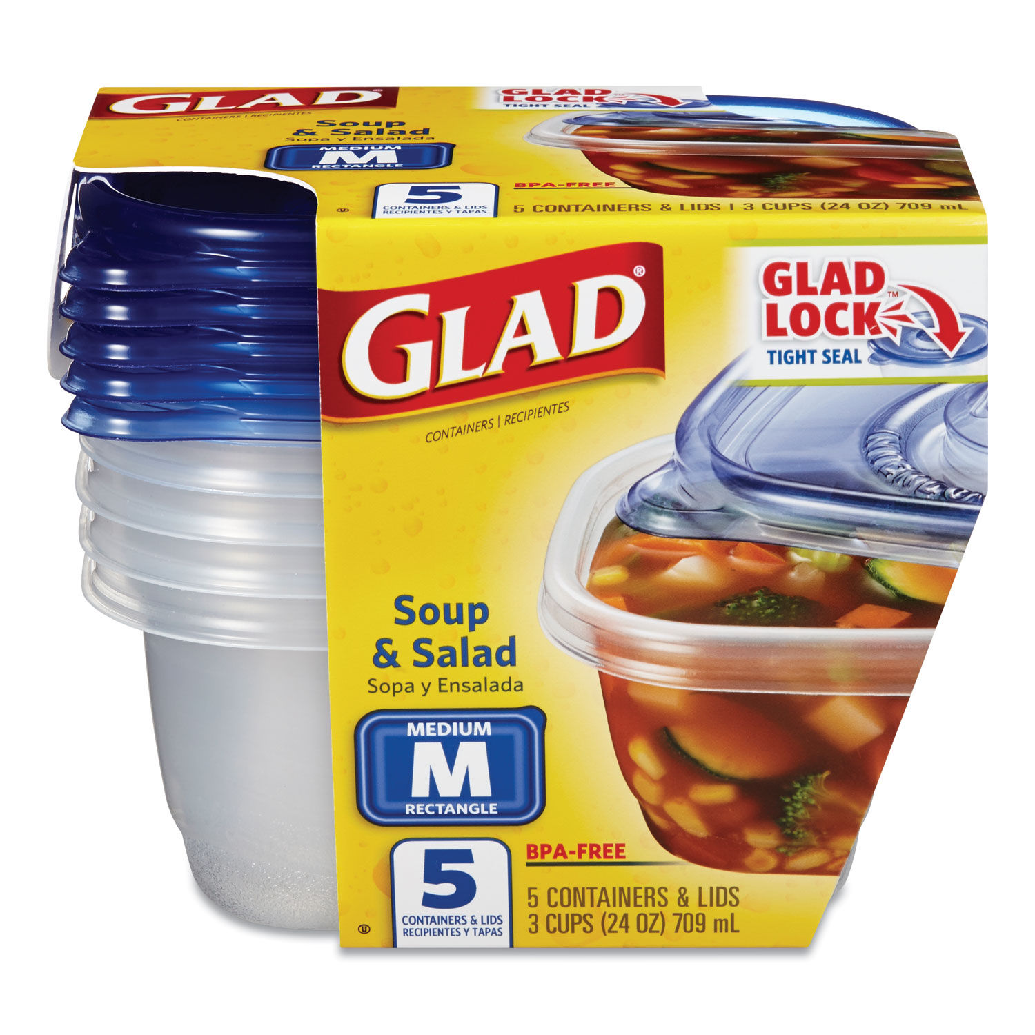 24 oz. Soup Containers Combo Pack – To Go Packaging