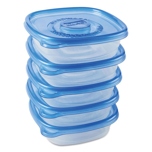 Glad SoupandSalad M size, 5 containers