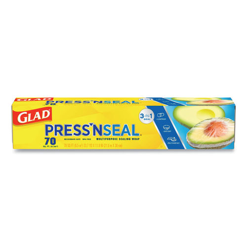 Glad Press'n Seal, 140 SQ. Foot, (Pack of 3)