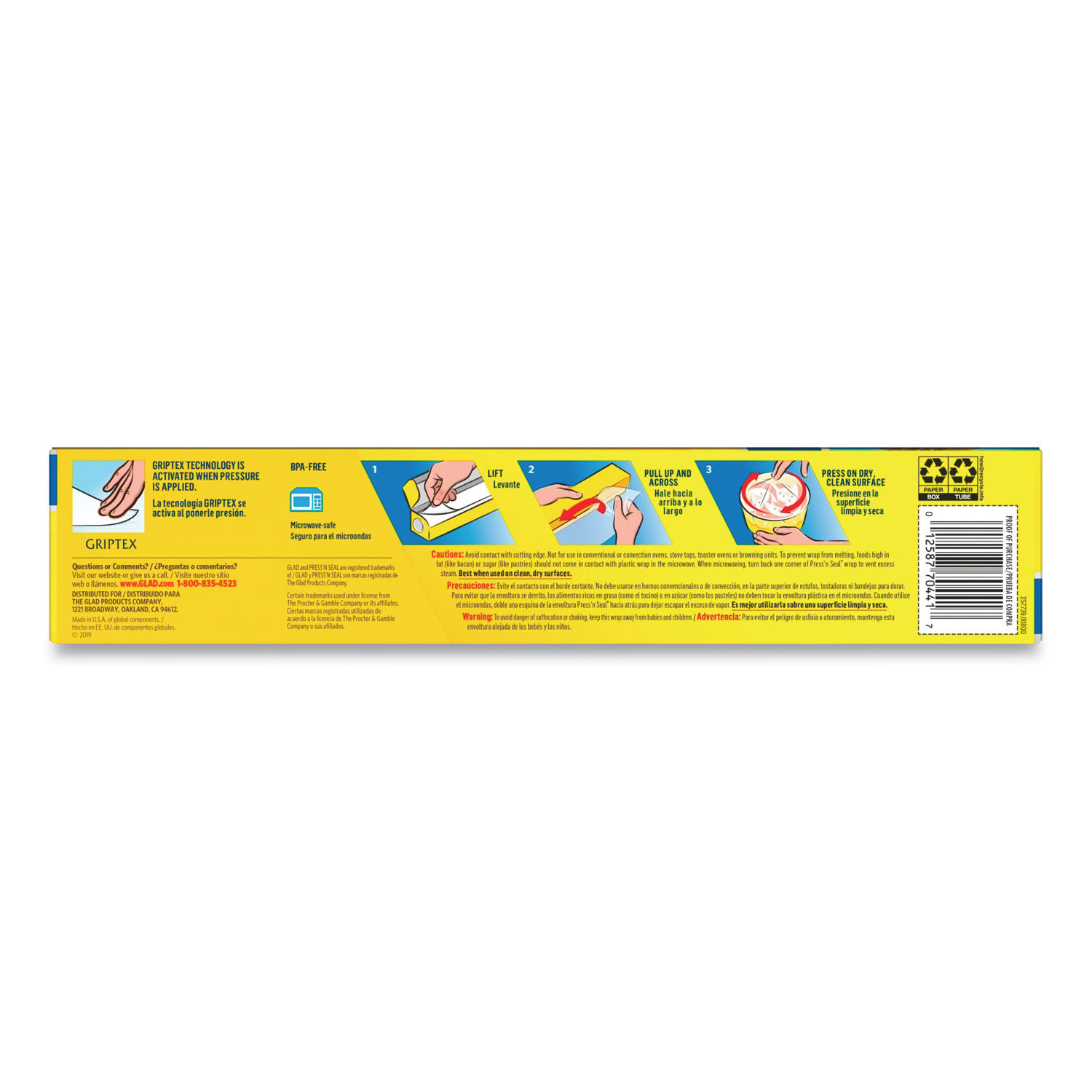 Glad Press'n Seal Plastic Wrap 140 sq ft (1 ct)