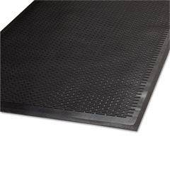 Guardian Clean Step Outdoor Rubber Scraper Mat Polypropylene 36 x 60 Black