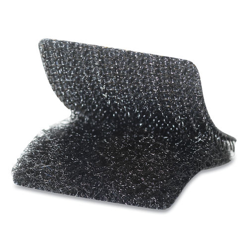 7/8 Velcro Square Sticky Black Pkg/12 