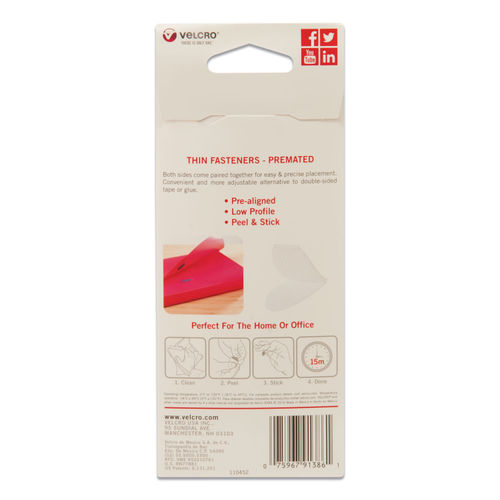 VELCRO® Brand Wafer-Thin Hook & Loop Fasteners