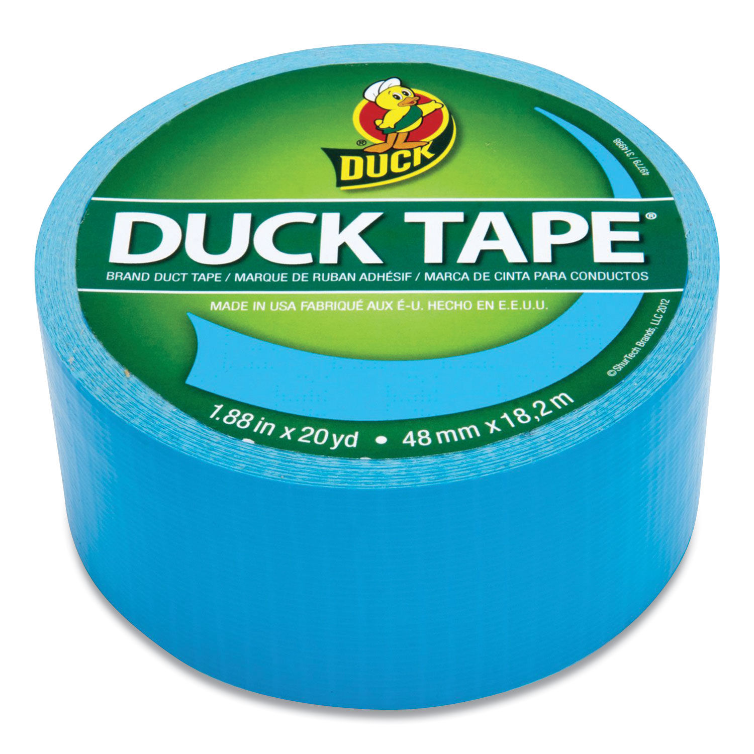 Duck Tape® Brand Duct Tape, Chrome, 1.88 in. x 15 yd.